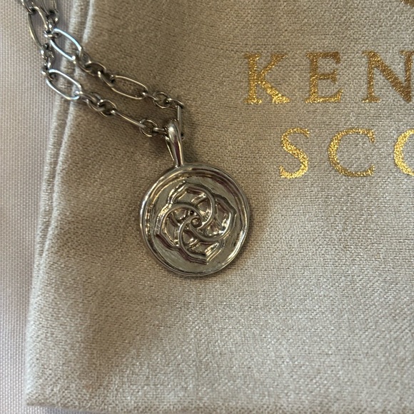 Kendra Scott Jewelry Kendra Scott Silver Dira Coin Pendant Necklace